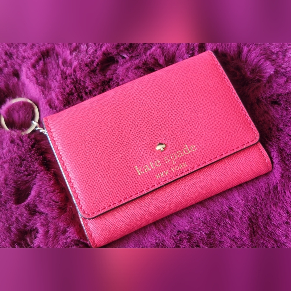 Kate Spade Vibrant Red Card Holder